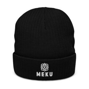 MEKU Ribbed knit beanie